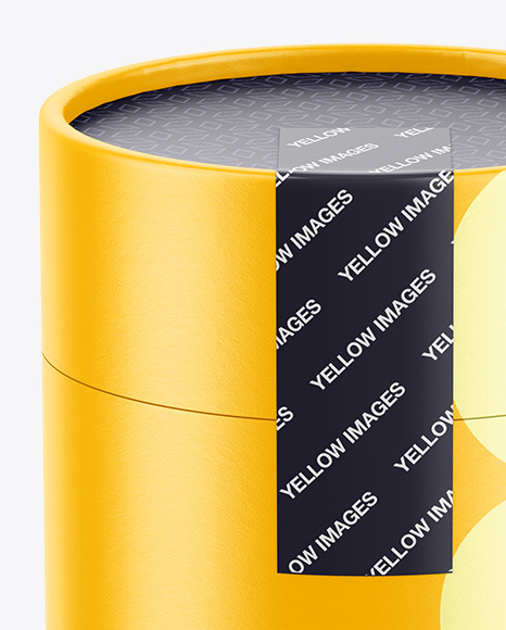 Matte Tube Mockup PSD #2