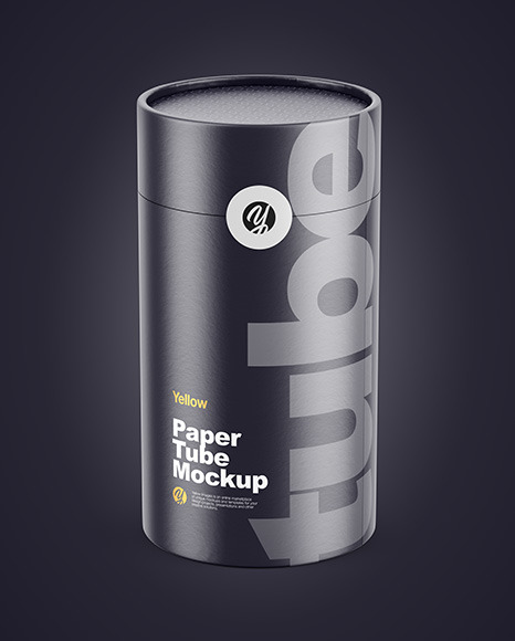 Kraft Tube Mockup PSD #6