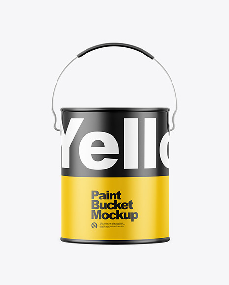 Paint Bucket Mockup