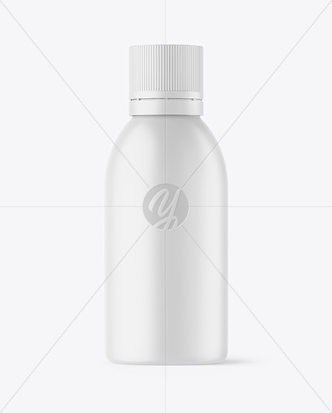 Matte Plastic Bottle Mockup PSD #3