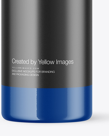 Glossy Spray Bottle Mockup PSD #7