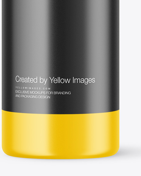 Matte Spray Bottle Mockup PSD #7