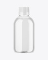 Clear Glass Bottle Mockup