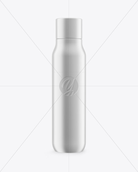 Download Opened Metallic Thermos Mockup In Bottle Mockups On Yellow Images Object Mockups