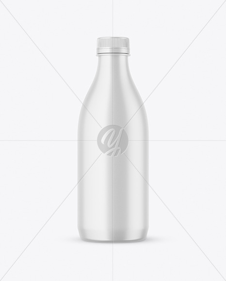 Matte Plastic Bottle Mockup PSD #3