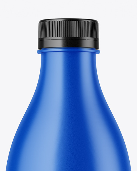 Matte Plastic Bottle Mockup PSD #1