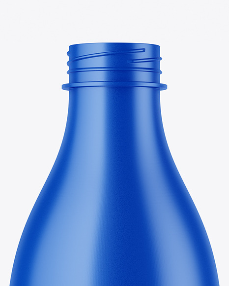 Matte Plastic Bottle Mockup PSD #6