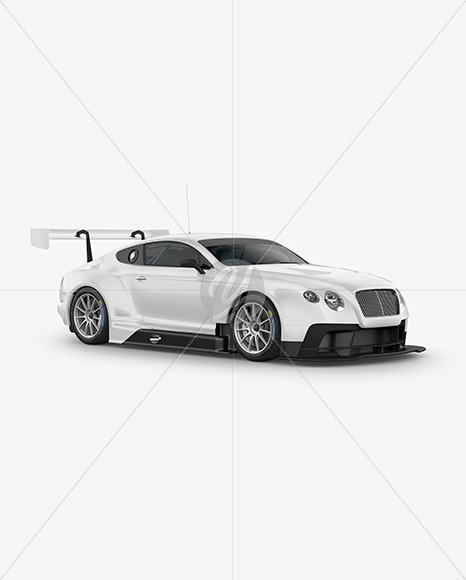 Sport Car Mockup Half Side View In Vehicle Mockups On Yellow Images Object Mockups