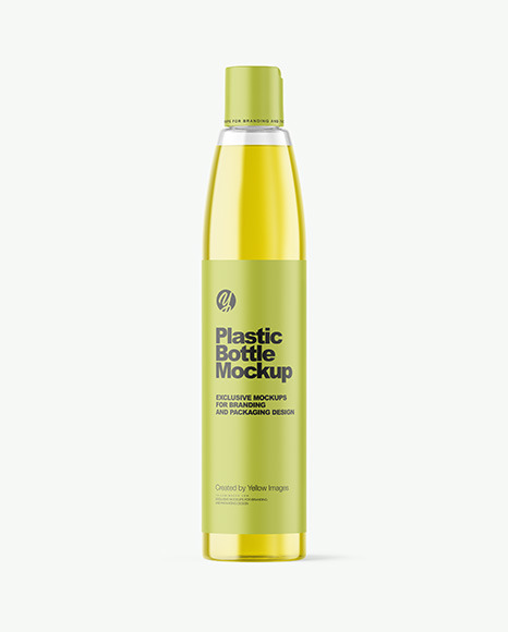 Color Liquid Bottle Mockup