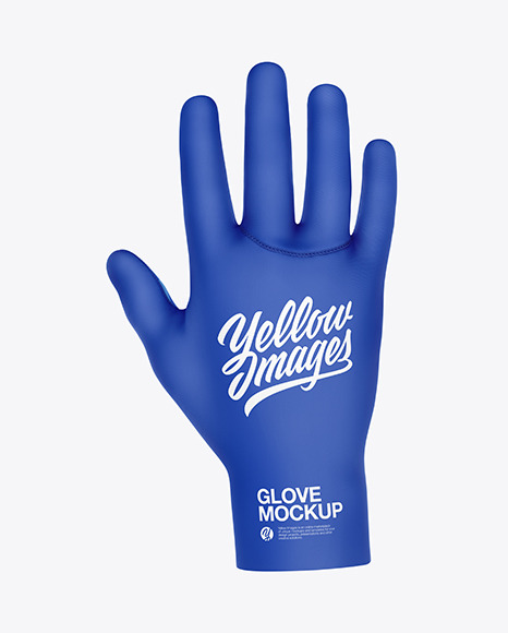 Cycling Glove Mockup In Apparel Mockups On Yellow Images Object Mockups