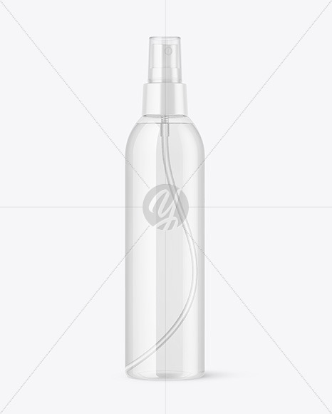 Clear Spray Bottle Mockup PSD #3