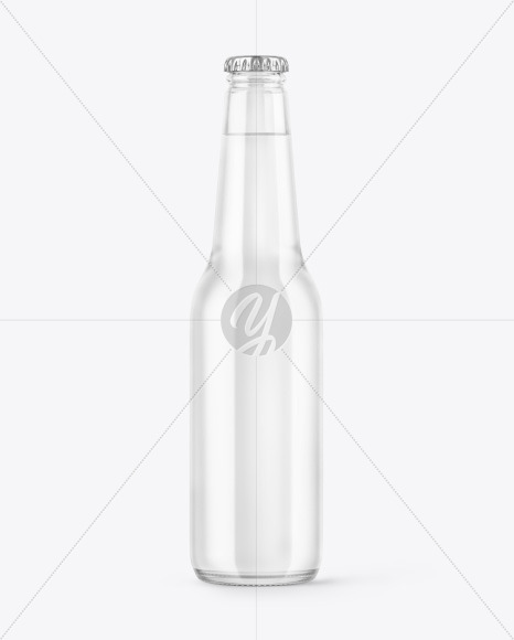 New Free Mockups – Clear Glass Tonic Water Bottle Mockup – Download Now