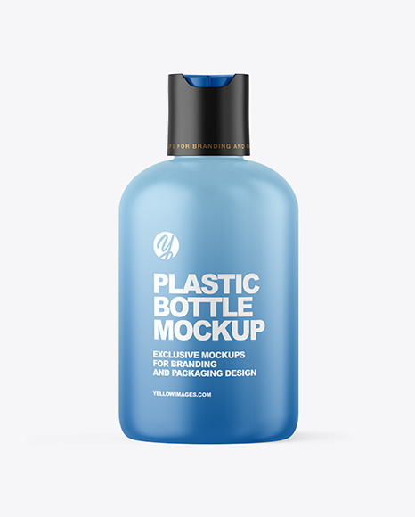 Matte Cosmetic Bottle with Box Mockup PSD #1