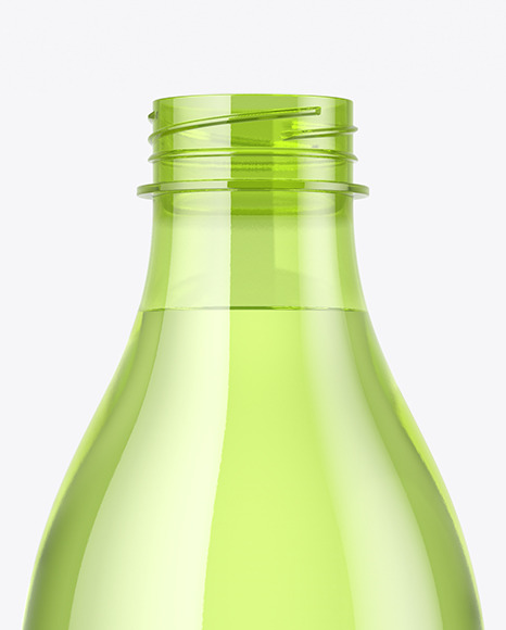 Colored Plastic Bottle Mockup PSD #6