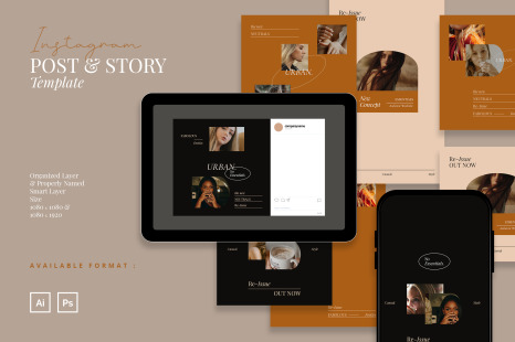 Classy and Elegant Fashion Instagram Template