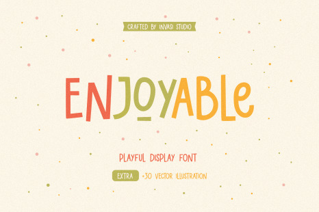 Enjoyable | Playful Font