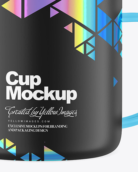 Matte Cup Mockup PSD #1