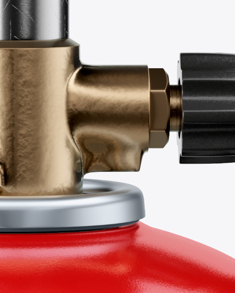100g Gas Canister w Stove Mockup PSD #7