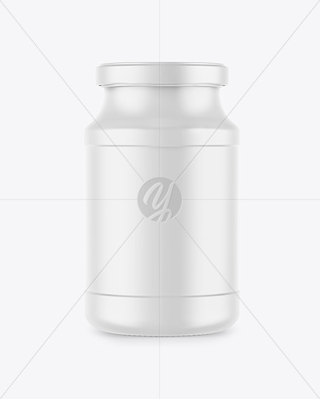 Plastic Sauce Jar Mockup PSD #3