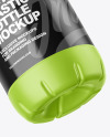 Matte Plastic Bottle Mockup