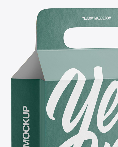 Paper Bag Mockup   Half Side View PSD #2
