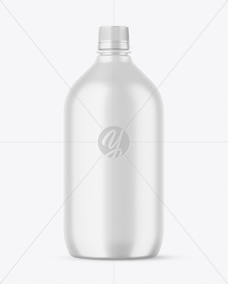 Matte Plastic Bottle Mockup PSD #3