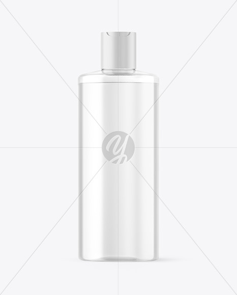 Clear Plastic Bottle Mockup PSD #3