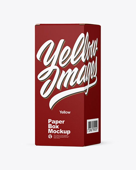 Amber Cosmetic Bottle with Box Mockup PSD #2