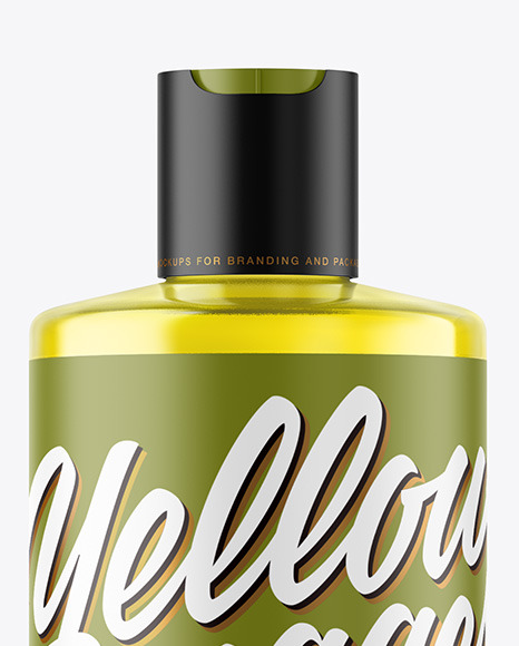 Color Plastic Bottle Mockup PSD #2