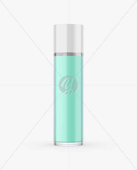 Cosmetic Glass Bottle Mockup PSD #3