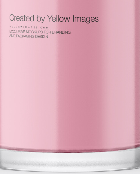 Cosmetic Glass Bottle Mockup PSD #1