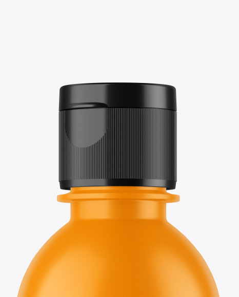Matte Plastic Bottle Mockup PSD #6