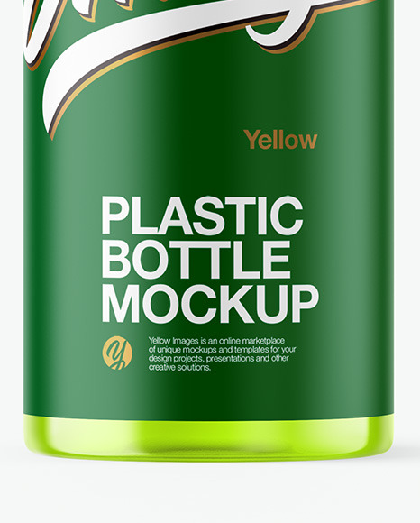 Color Liquid Plastic Bottle PSD #1