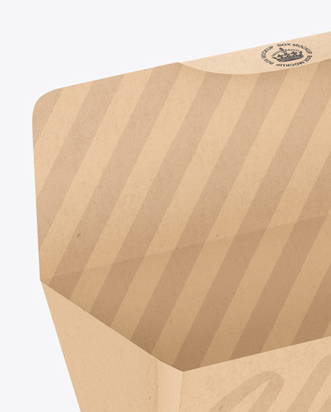 Opened Kraft Envelope Mockup PSD #2