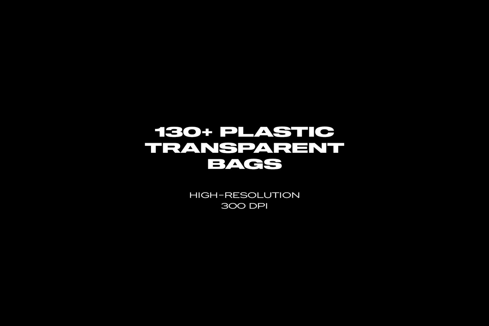 Plastic Bags Texture Branding Bundle