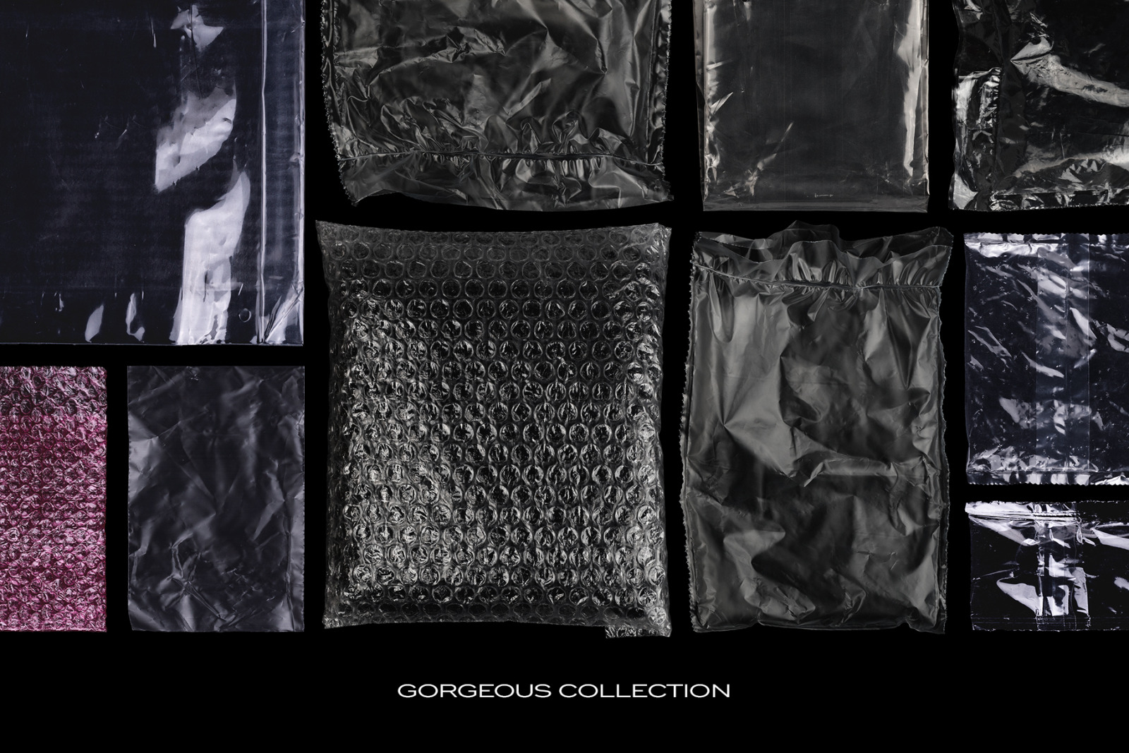 Plastic Bags Texture Branding Bundle