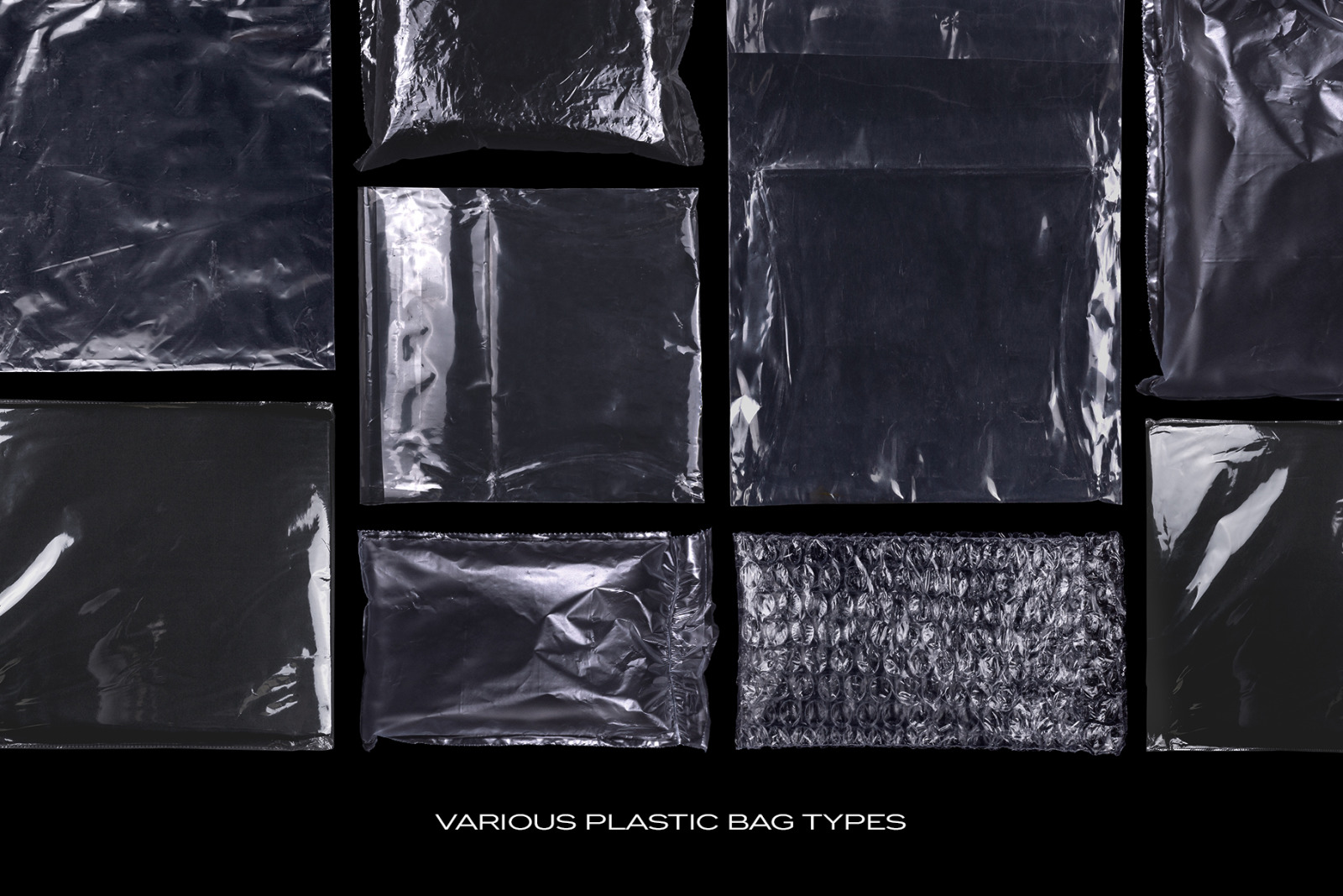 Plastic Bags Texture Branding Bundle