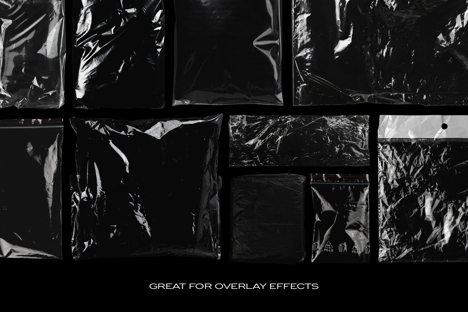 Plastic Bags Texture Branding Bundle