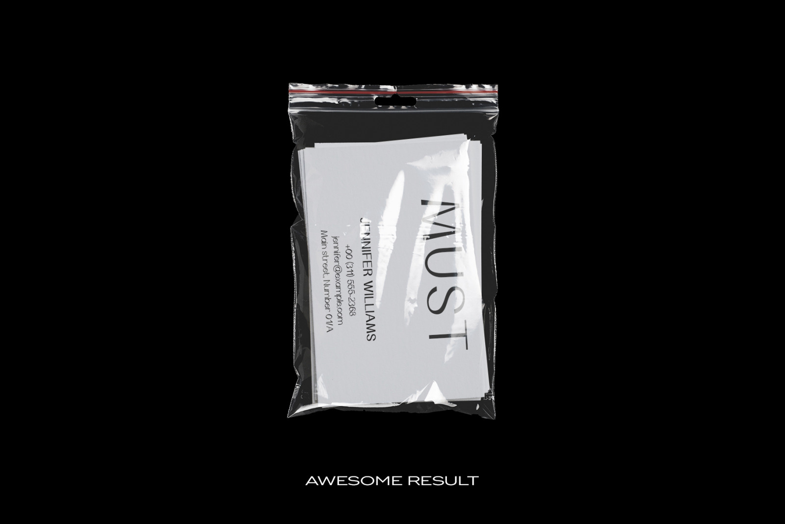Plastic Bags Texture Branding Bundle