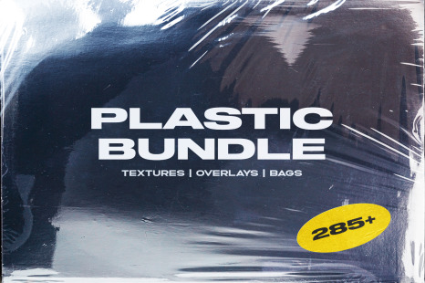 Plastic Bundle Branding Wrap Texture