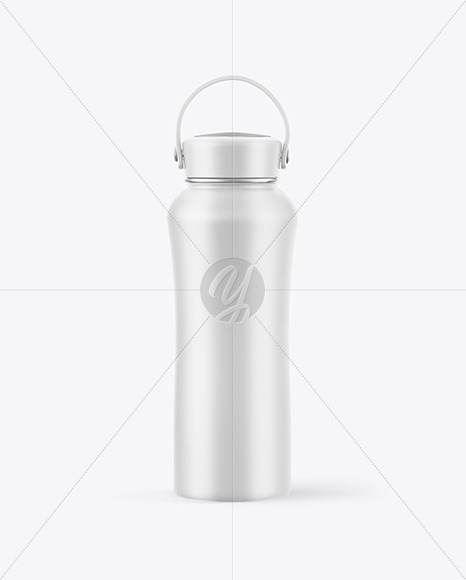 Download Matte Water Bottle Mockup In Bottle Mockups On Yellow Images Object Mockups