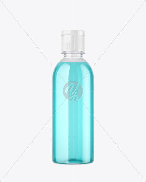 Clear Plastic Bottle Mockup Clear Plastic Bottle Mockup