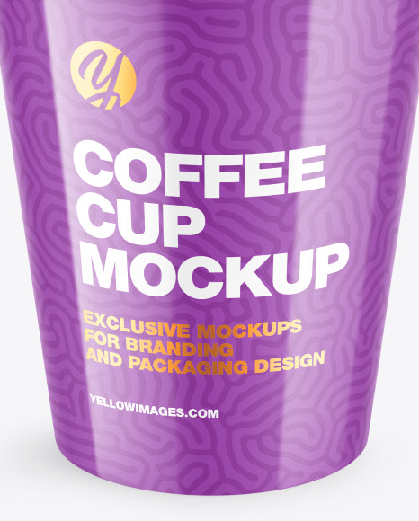 Glossy Coffee Cup Mockup PSD #5