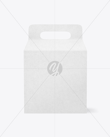 Download Paper Bag With A Window Mockup In Bag Sack Mockups On Yellow Images Object Mockups