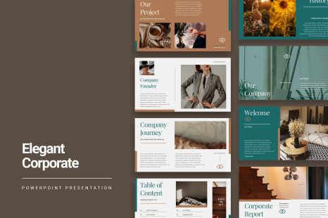 Beautiful Elegant Corporate Presentation Template
