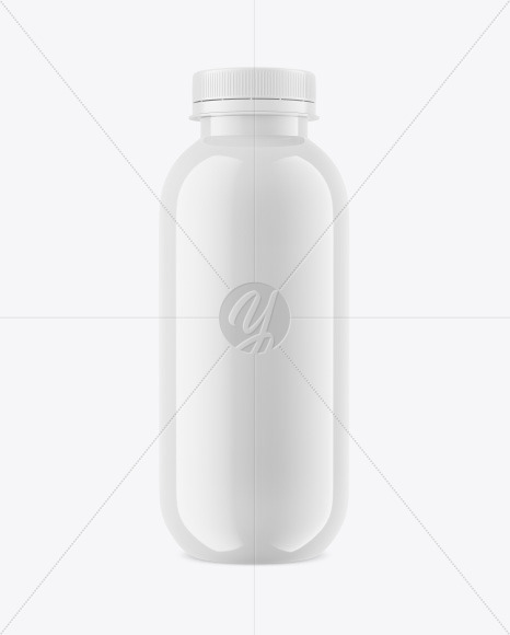 400 ml Glossy Plastic Bottle Mockup 400 ml Glossy Plastic Bottle Mockup