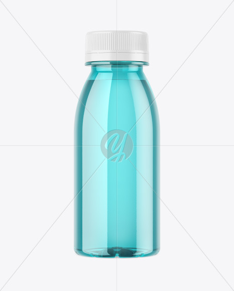 Colored Plastic Bottle Mockup Colored Plastic Bottle Mockup
