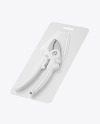 Pruning Shears Mockup - Half Side View