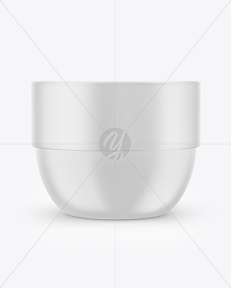 Matte Plastic Jar Mockup Matte Plastic Jar Mockup