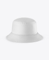 Download Leather Bucket Hat Mockup In Apparel Mockups On Yellow Images Object Mockups